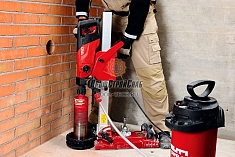 Использование системы водоотвода Hilti DD-WMK-BI