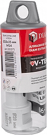 Упаковка алмазного сверла вакуумного спекания Diam Extra Line V-Tech M14 20 мм